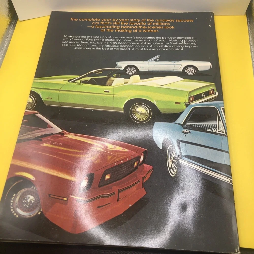 Mustang, The Car that Started the Ponycar Stampede Book Shelby Cobra Collectors